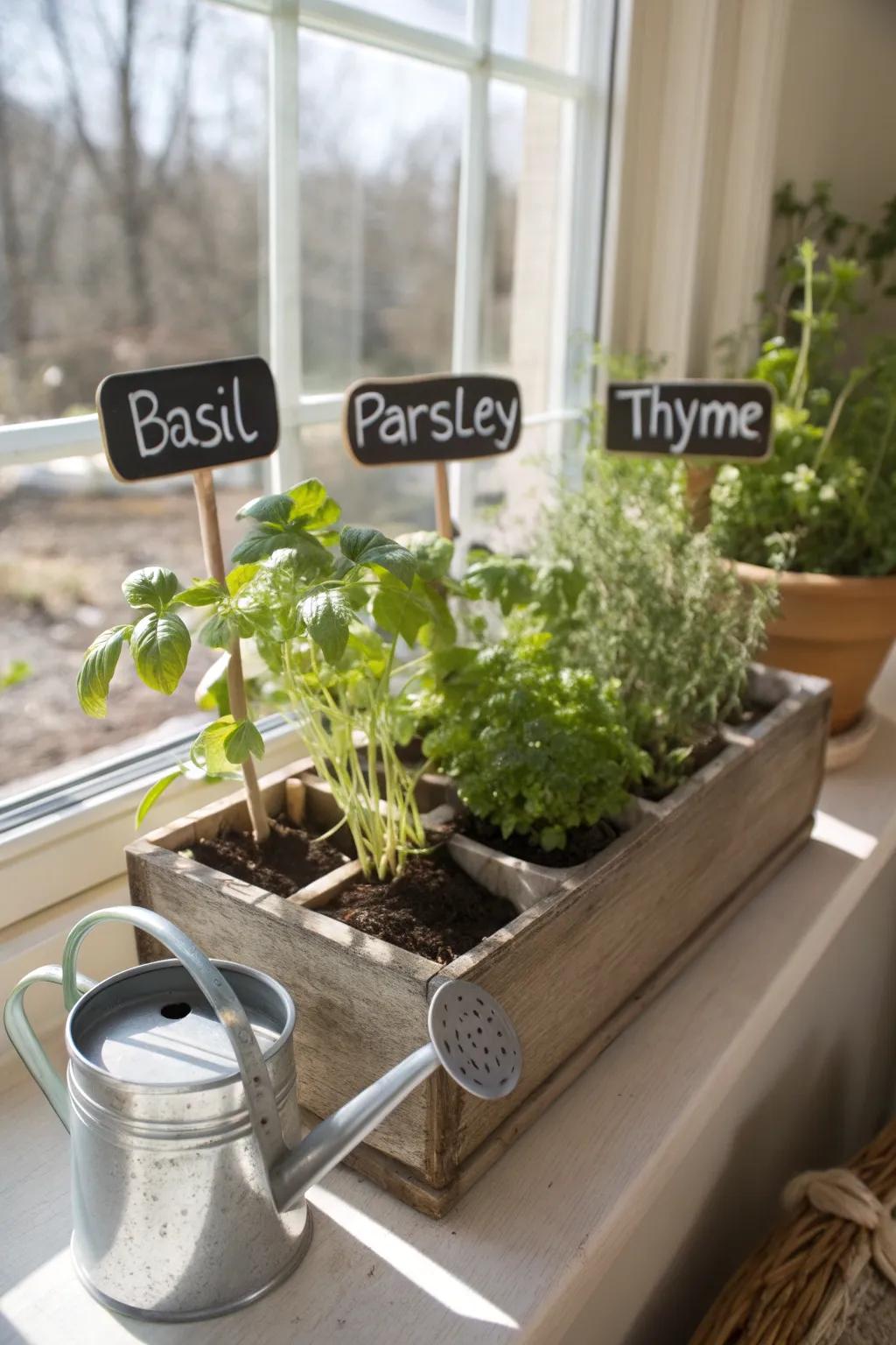 Grow together with a personalized herb garden kit