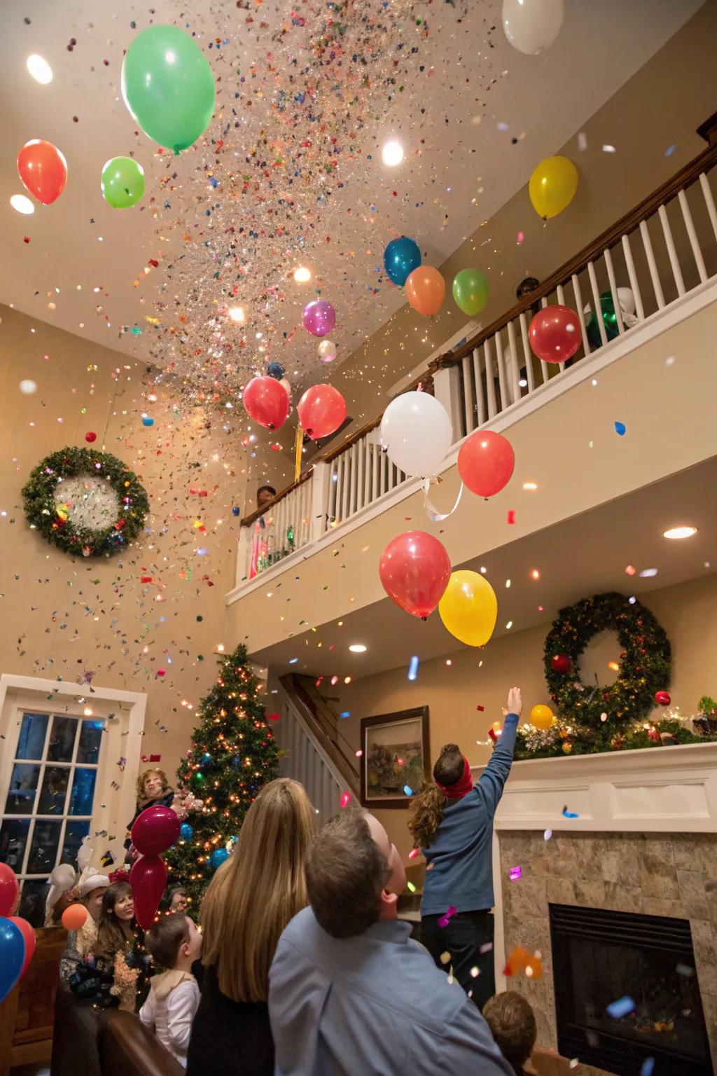 Create unforgettable moments with a balloon drop.