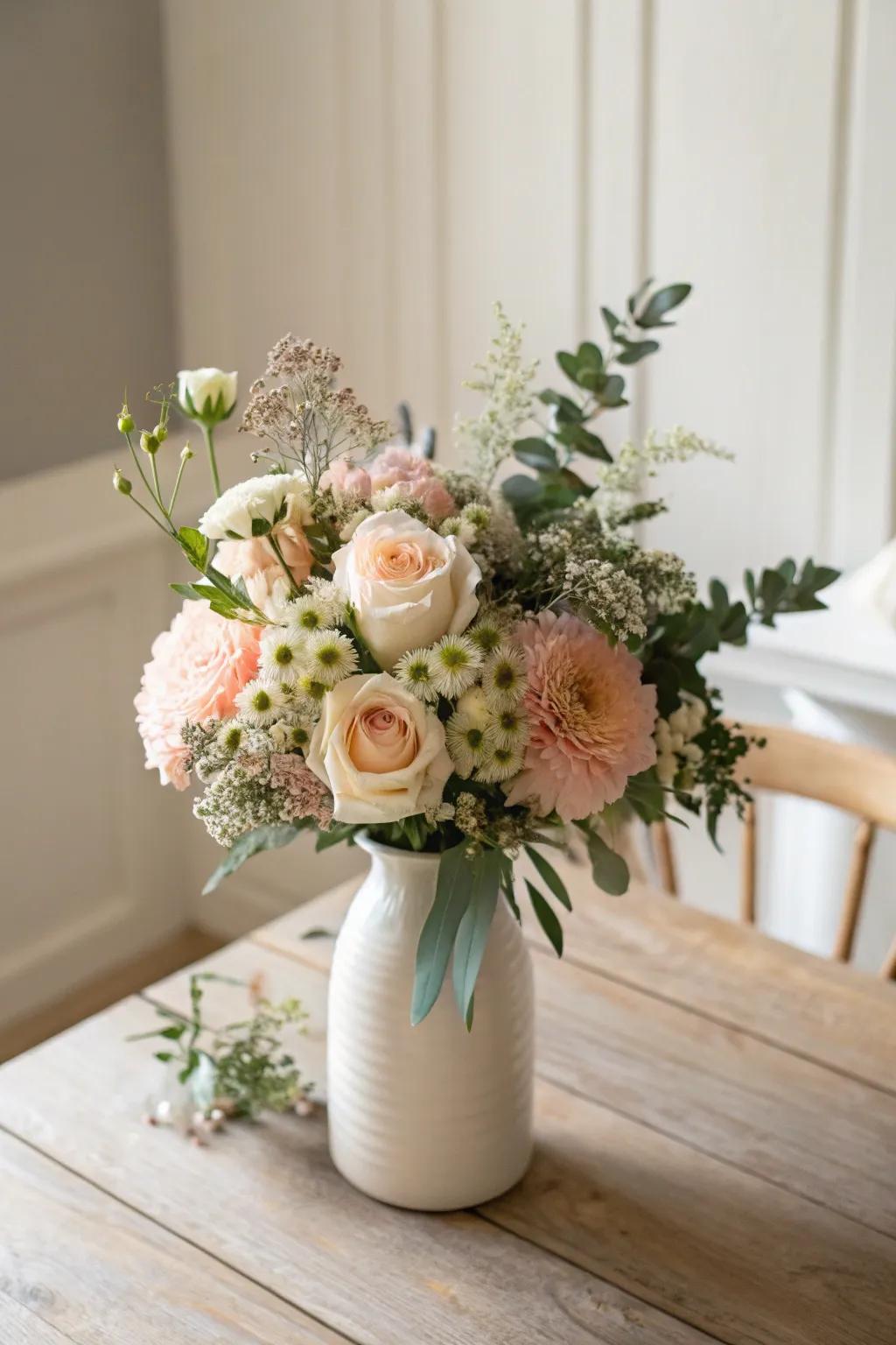 Elevate your birthday decor with a touch of natural elegance and simplicity.