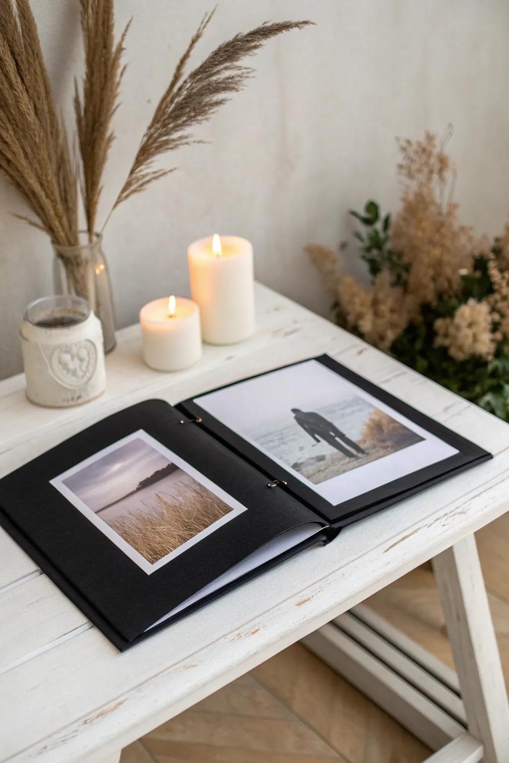 Add a dreamy touch to your memories with delicate photo overlays.