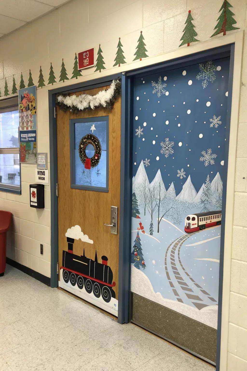 A Polar Express adventure awaits students.