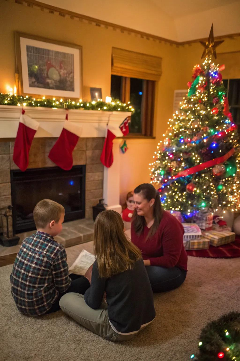 Create a unique tale with a Christmas Story Round.