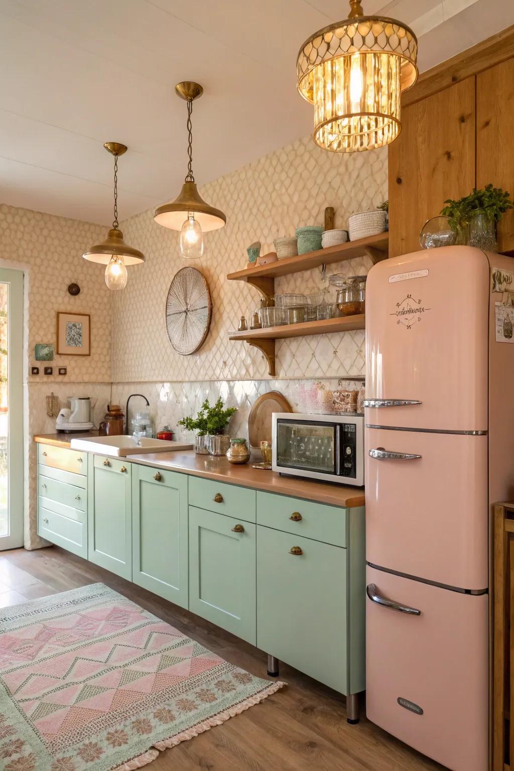 Vintage touches add timeless charm and character to your kitchen.