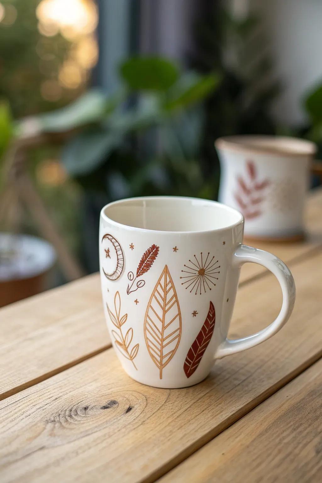 Craft your perfect morning moment with a personalized touch.