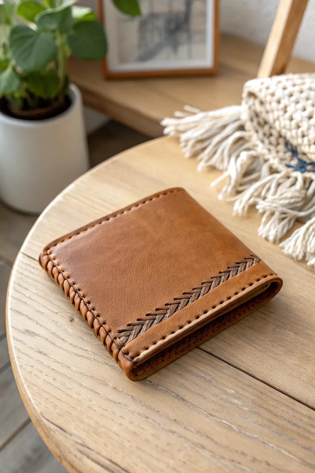 Timeless elegance in every stitch: Discover the art of leatherwork.