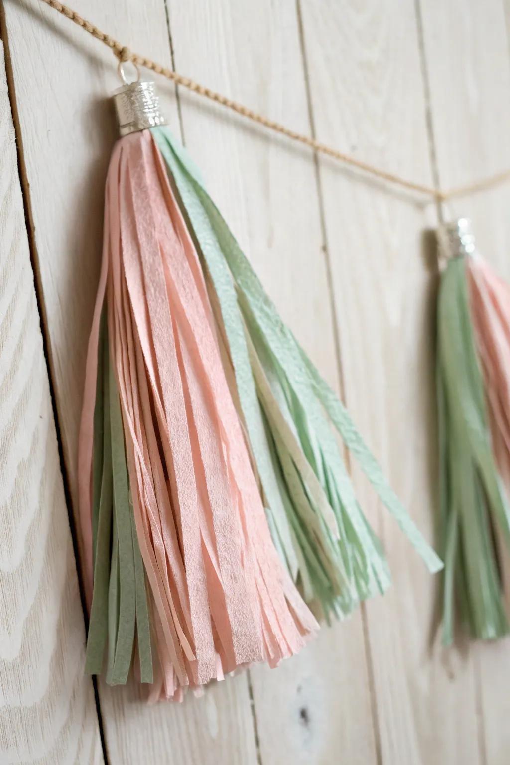 Elevate your space with a DIY tassel garland—where minimalist elegance meets boho charm.