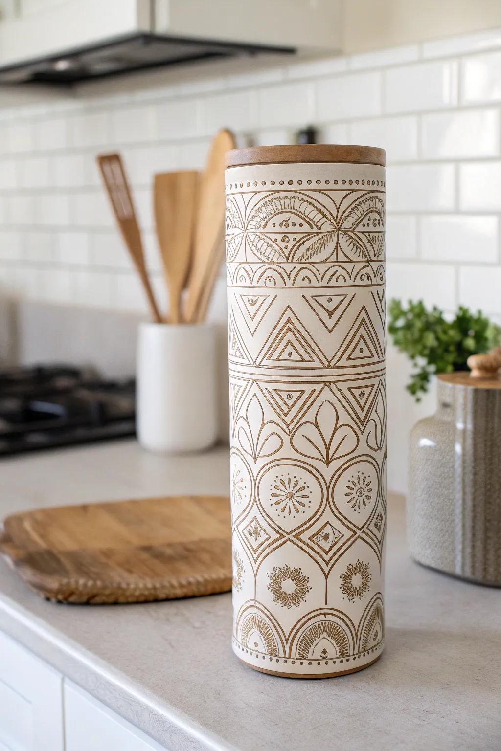 The Chaco cylinder: a unique historical piece for your kitchen.