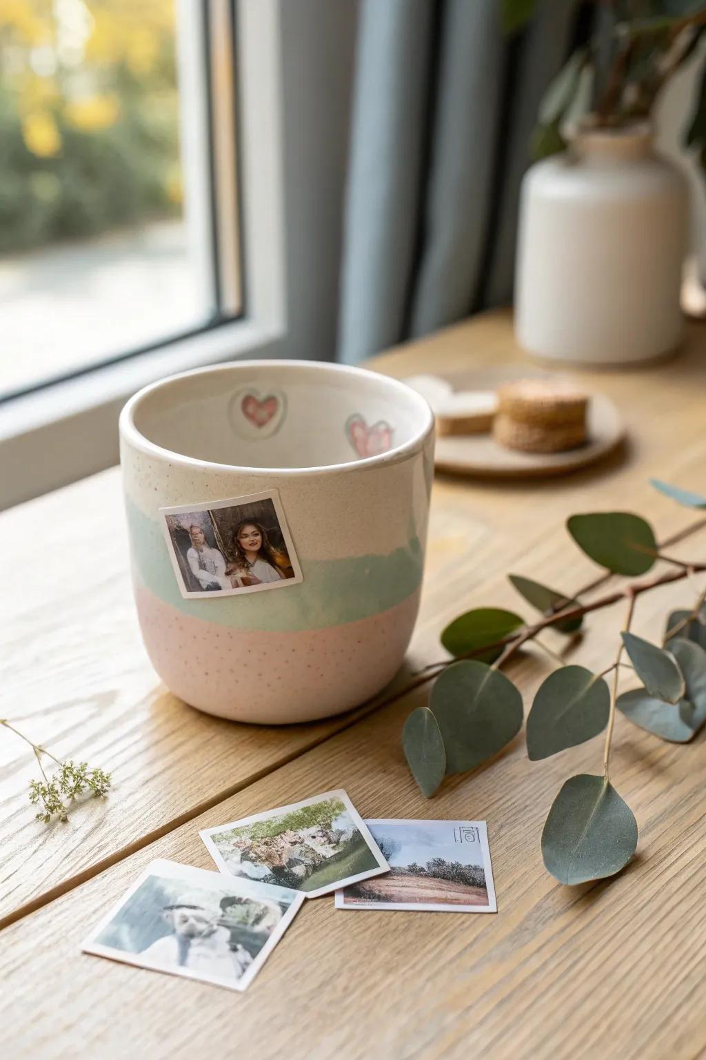 Sip and reminisce with every cup—where cherished memories meet minimalist elegance.