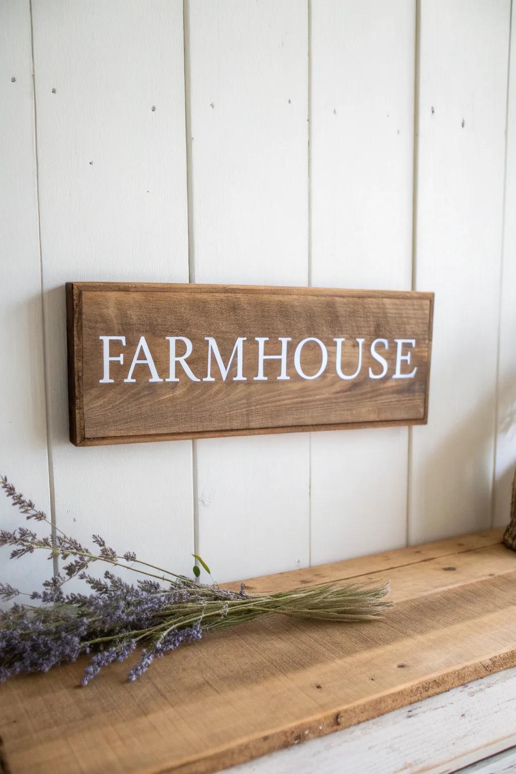 Add a touch of rustic charm with farmhouse typography art—where simplicity meets elegance.