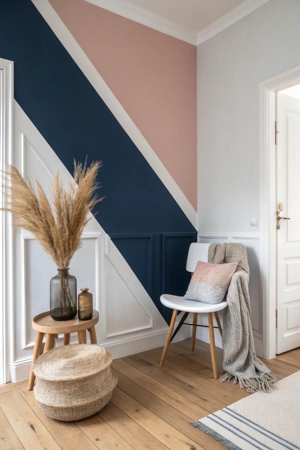 Transform your space with edgy asymmetry and bold contrasts. Perfect for the minimalist at heart, with a dash of boho flair.