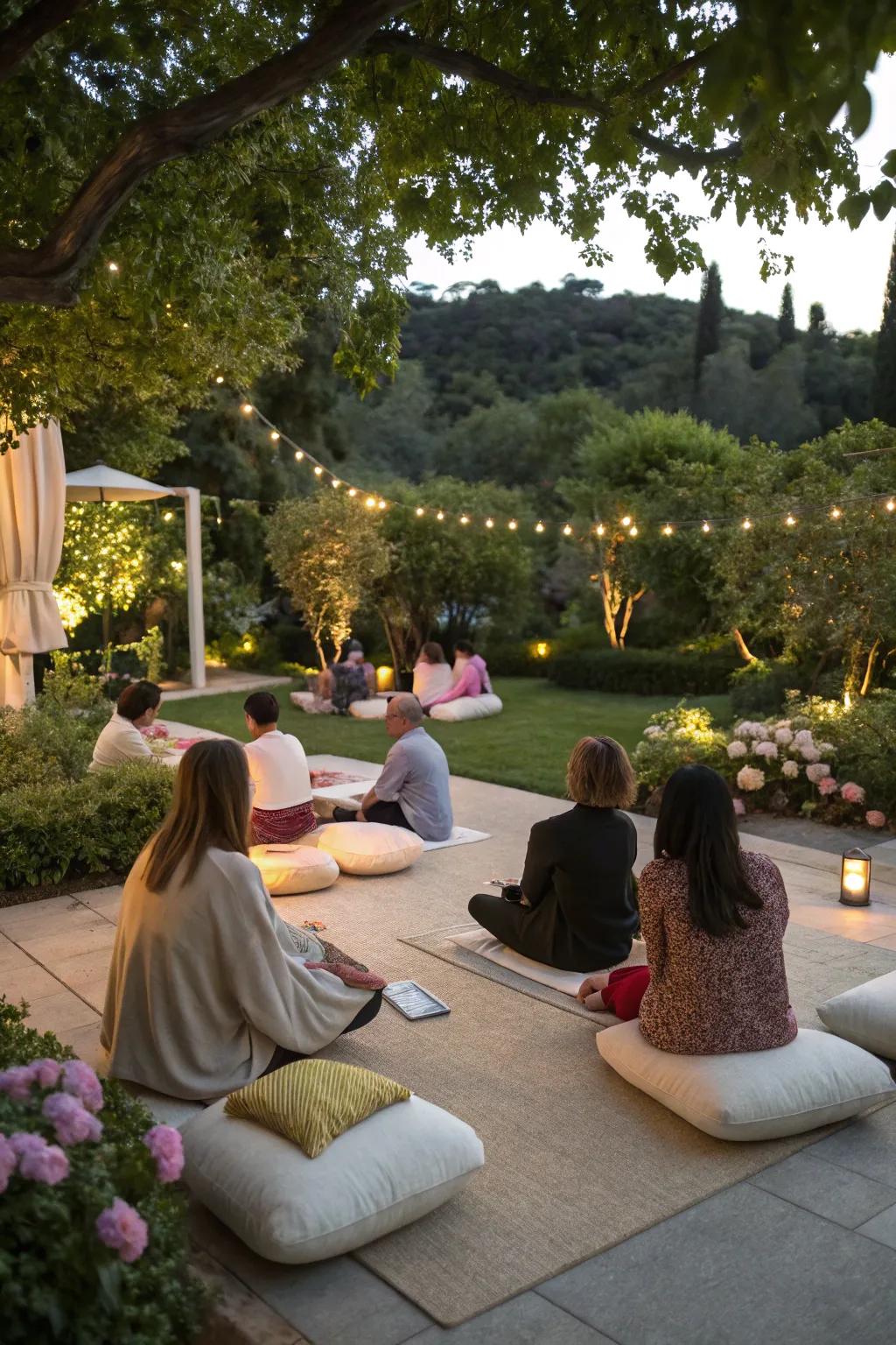 Offer a tranquil escape with meditation or zen zones.