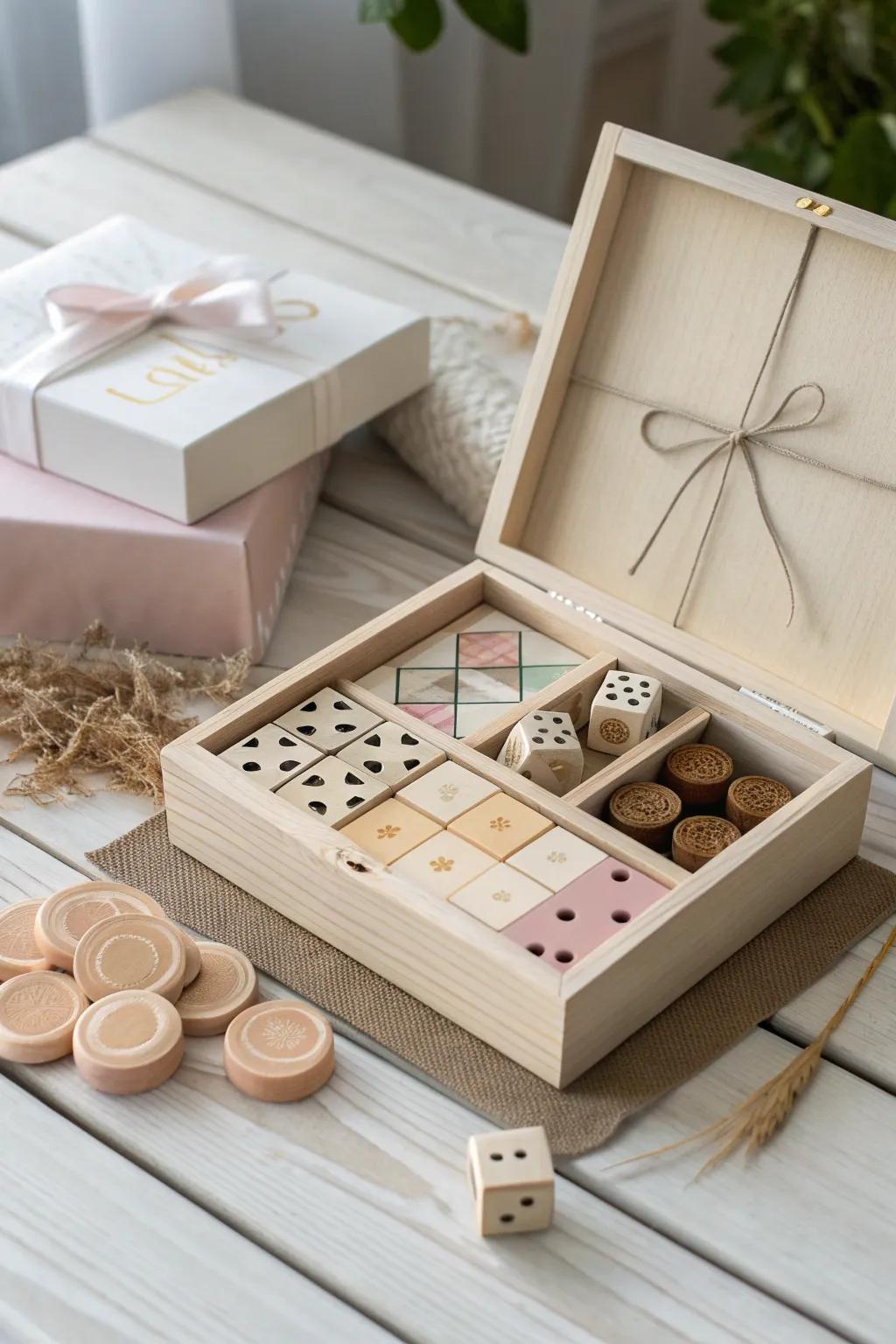 Discover the joy of gifting with an explosion box that surprises with playful puzzles and games!