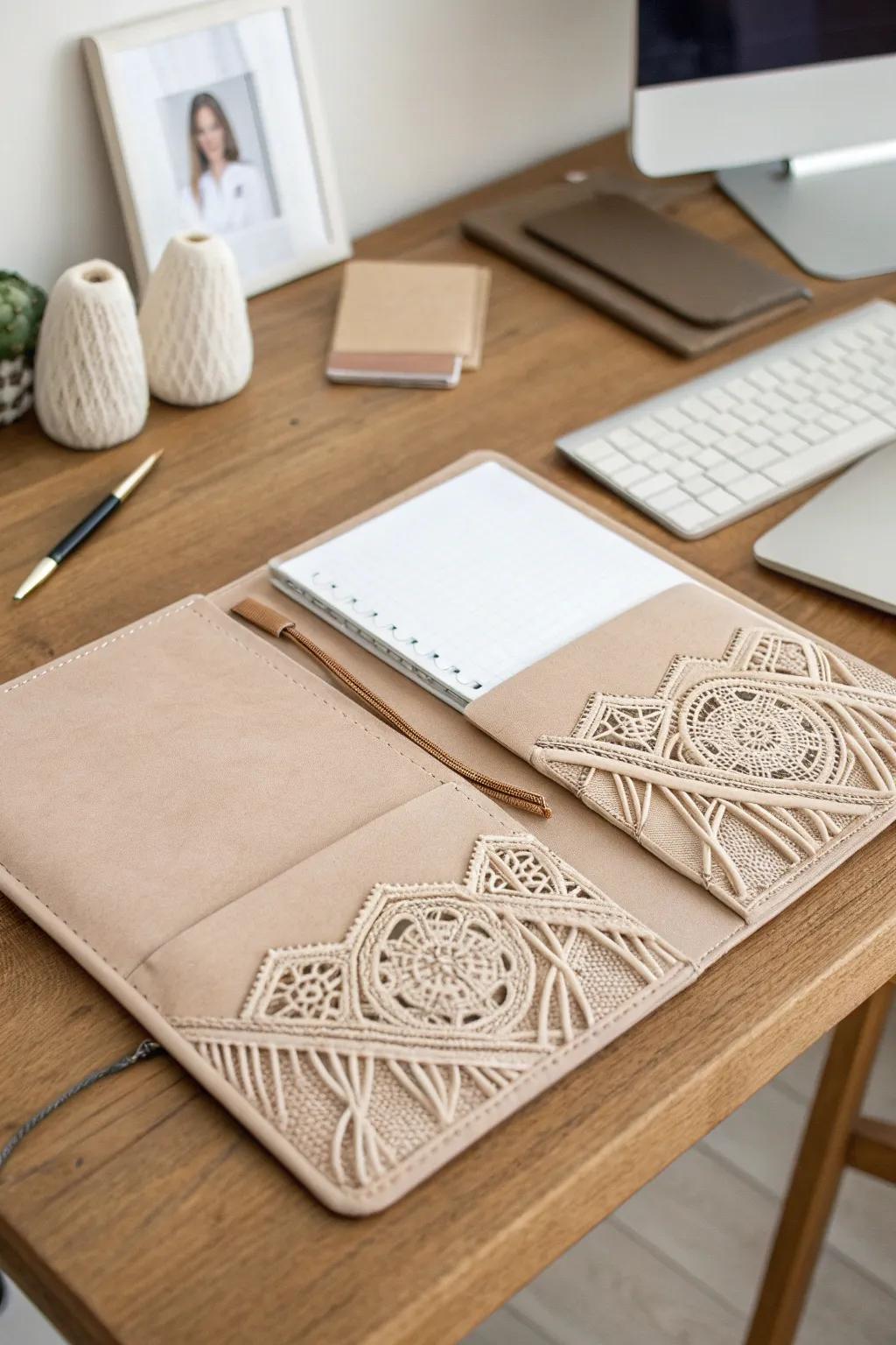 Elevate your organization with stylish and functional file decorations that embrace simplicity and craftsmanship.