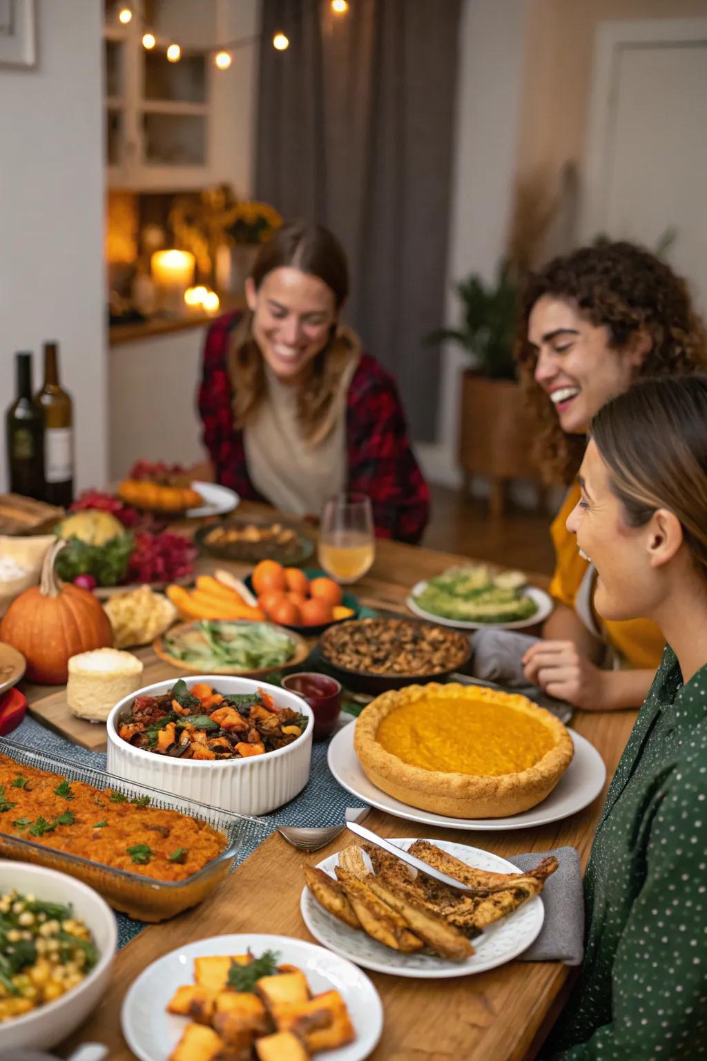 Share the joys of the season with a festive fall potluck.