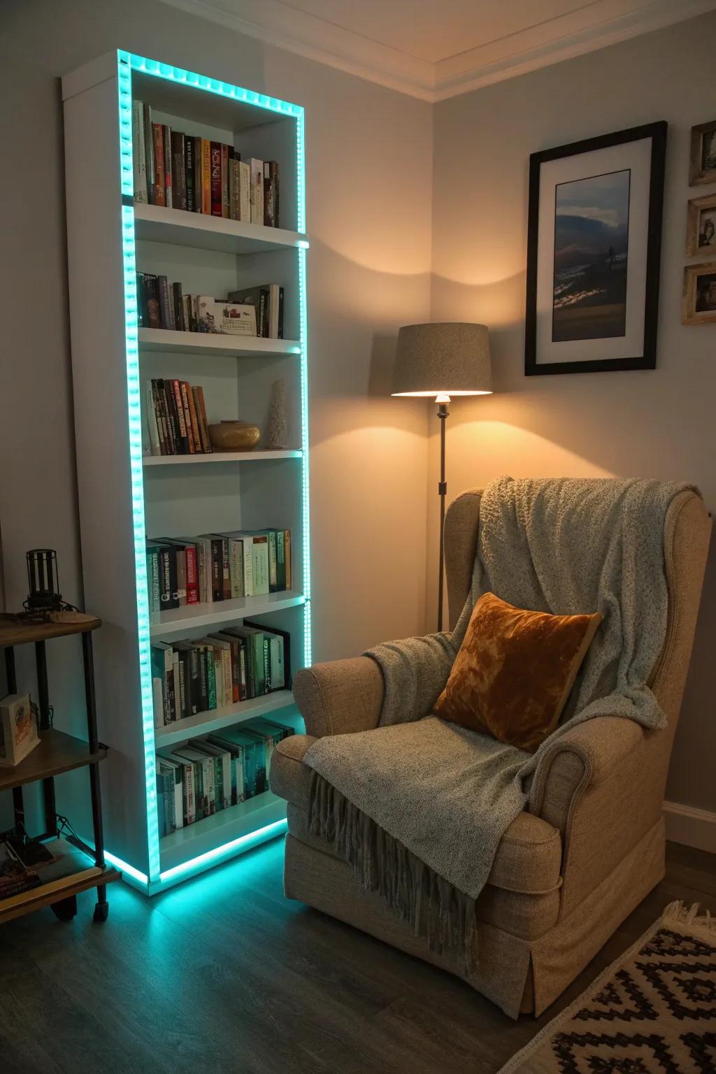 Transform your reading nook with a magical glow – perfect for evening escapes.