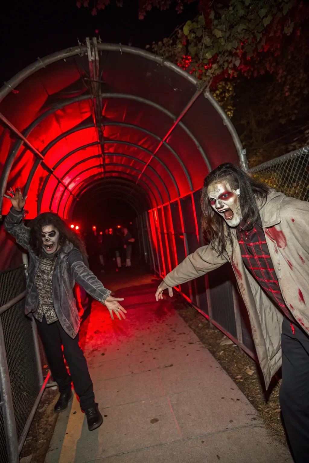 A zombie apocalypse theme is perfect for those who love a good scare.