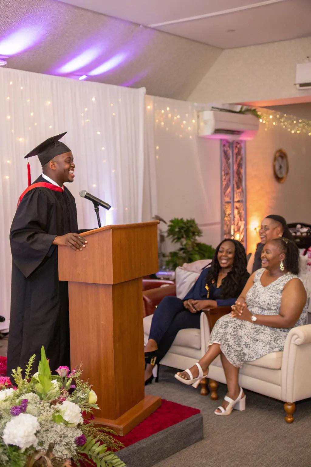 Heartfelt speeches create memorable connections and celebrate achievements.