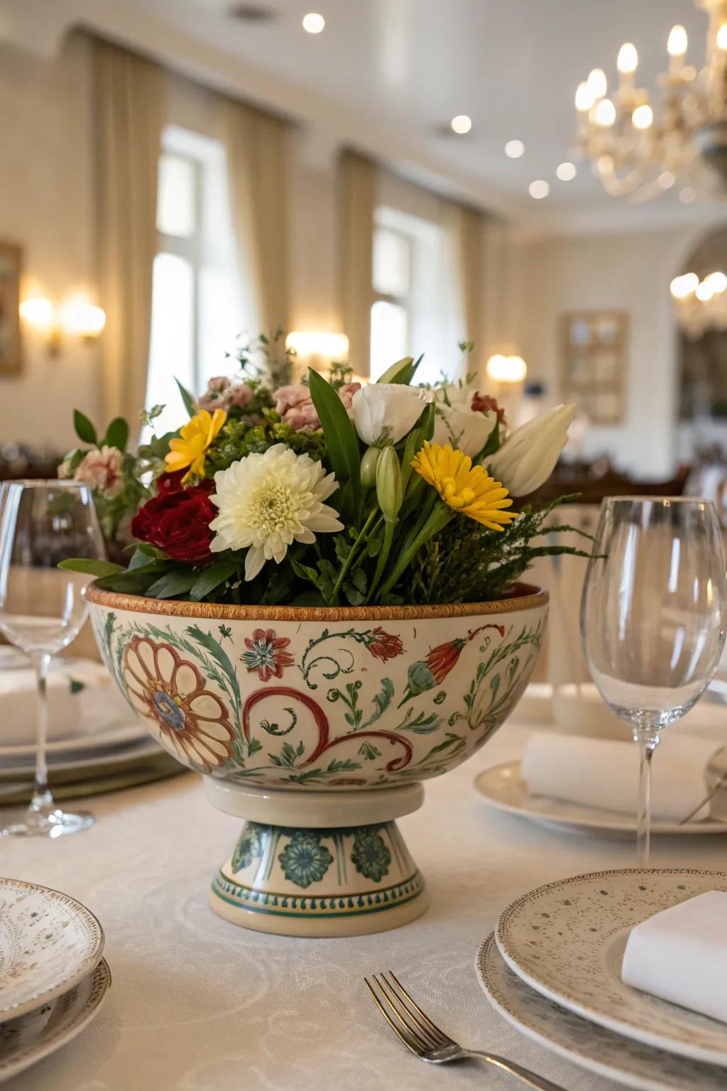 Decorative bowls offer versatility and style for any decor.