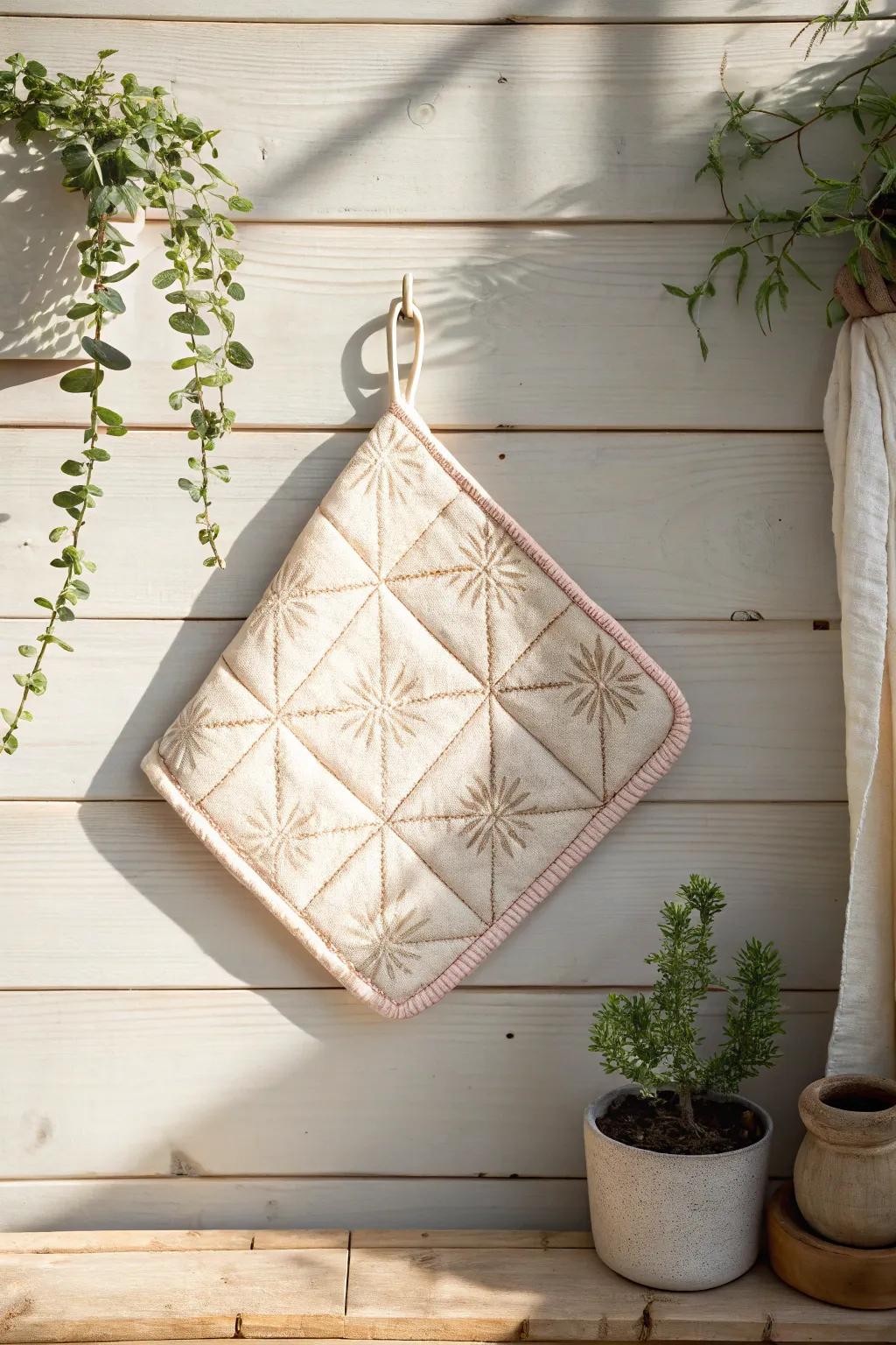 Elevate your kitchen decor with a touch of handcrafted elegance.