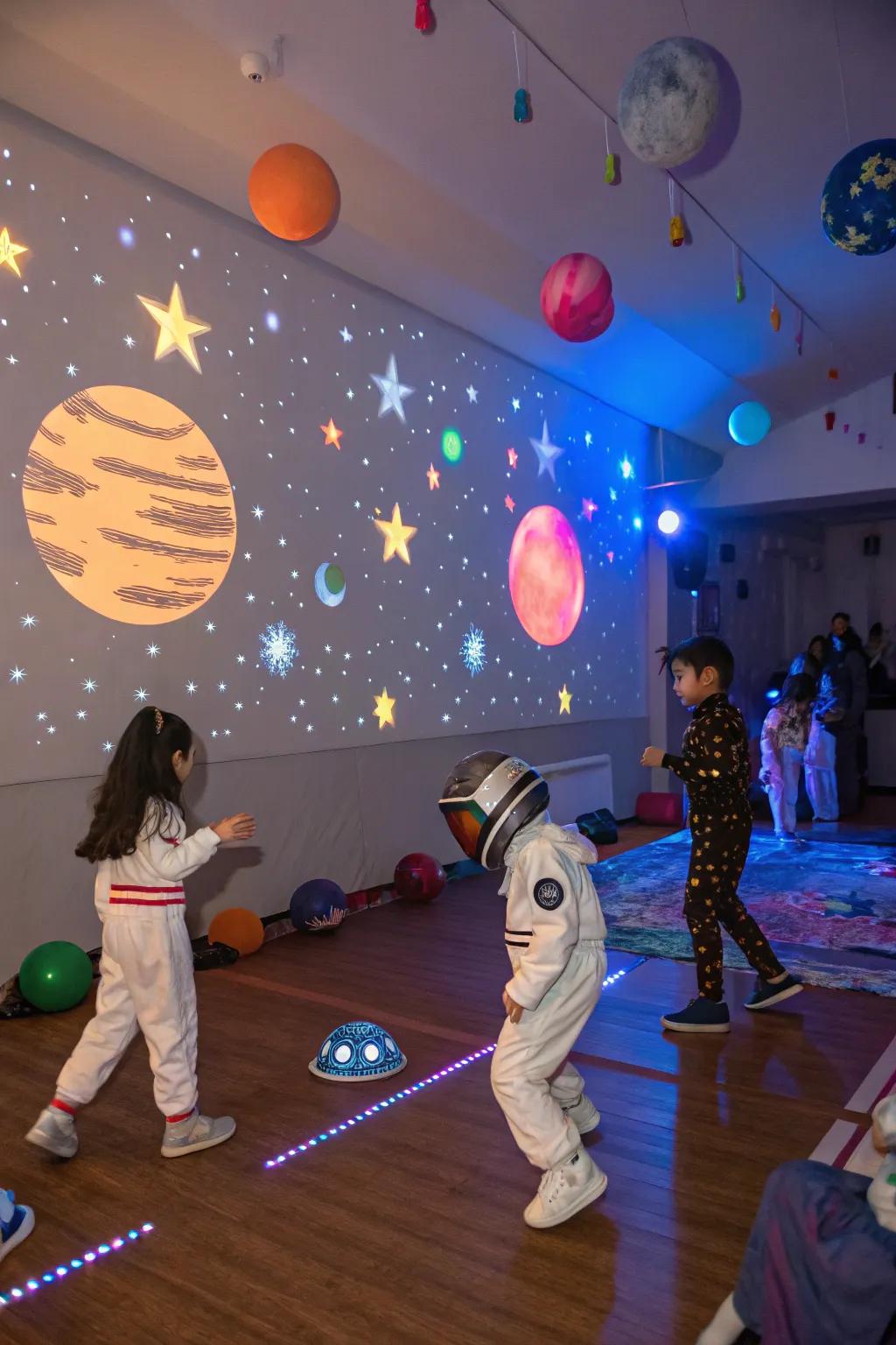 A cosmic space adventure creating out-of-this-world fun.