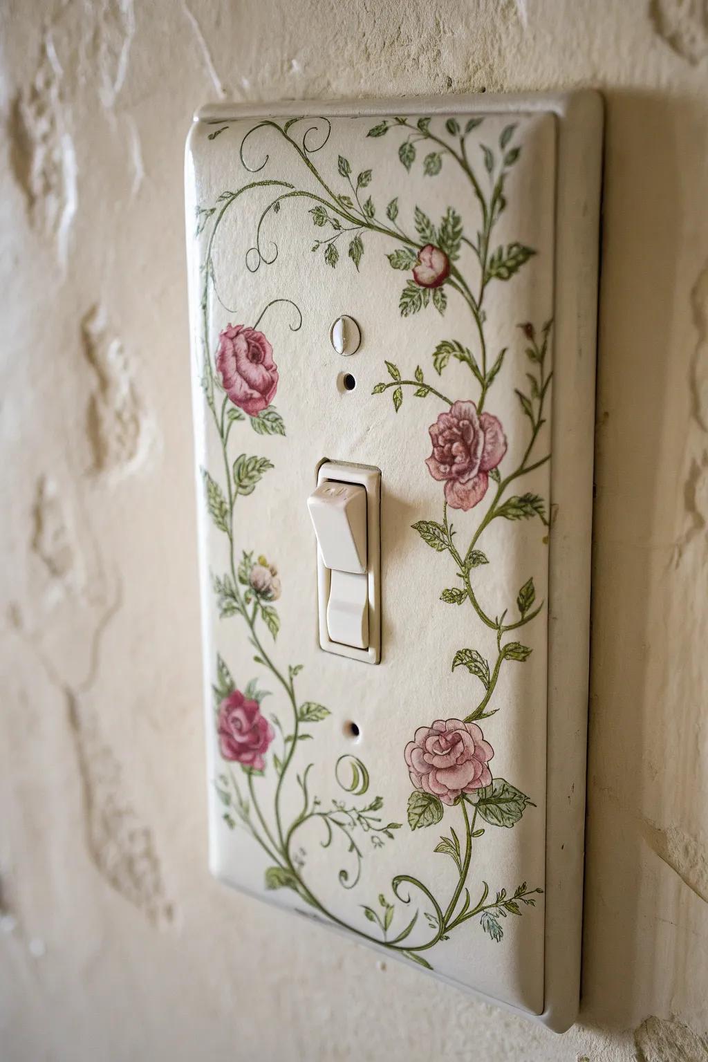 Elevate your space with timeless vintage floral charm.