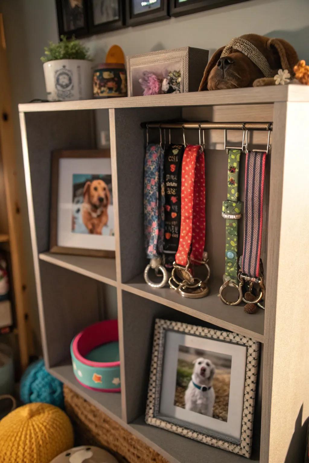 A heartfelt pet tribute shadow box.