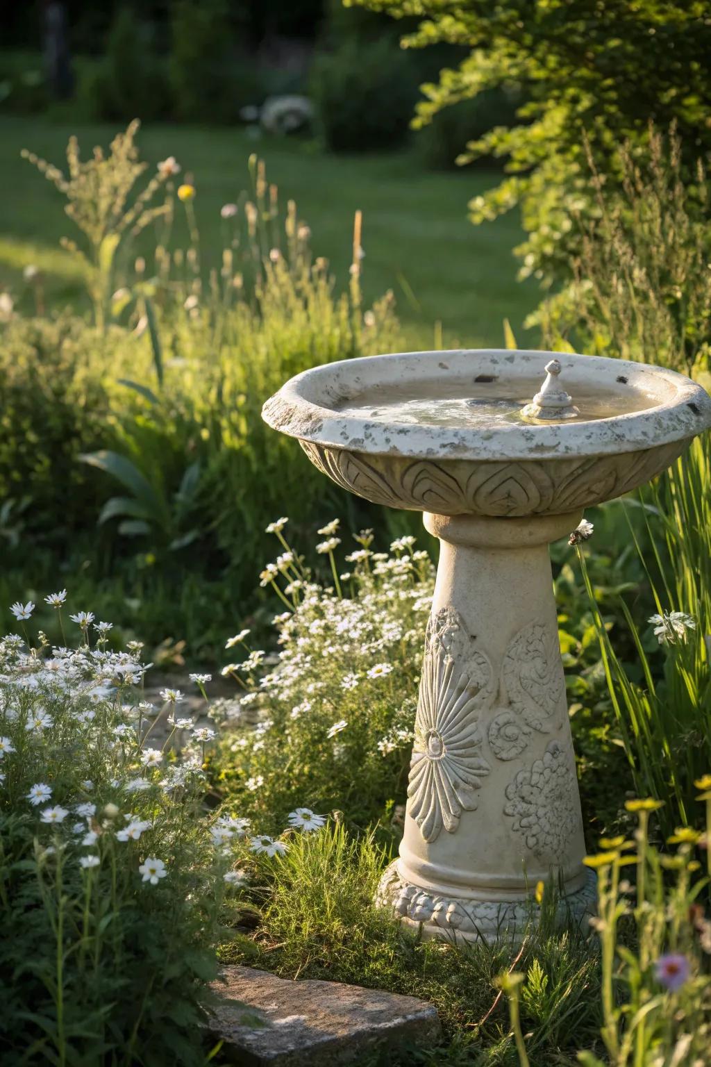 Discovering magic in the garden: a perfect Easter egg hunt clue point.