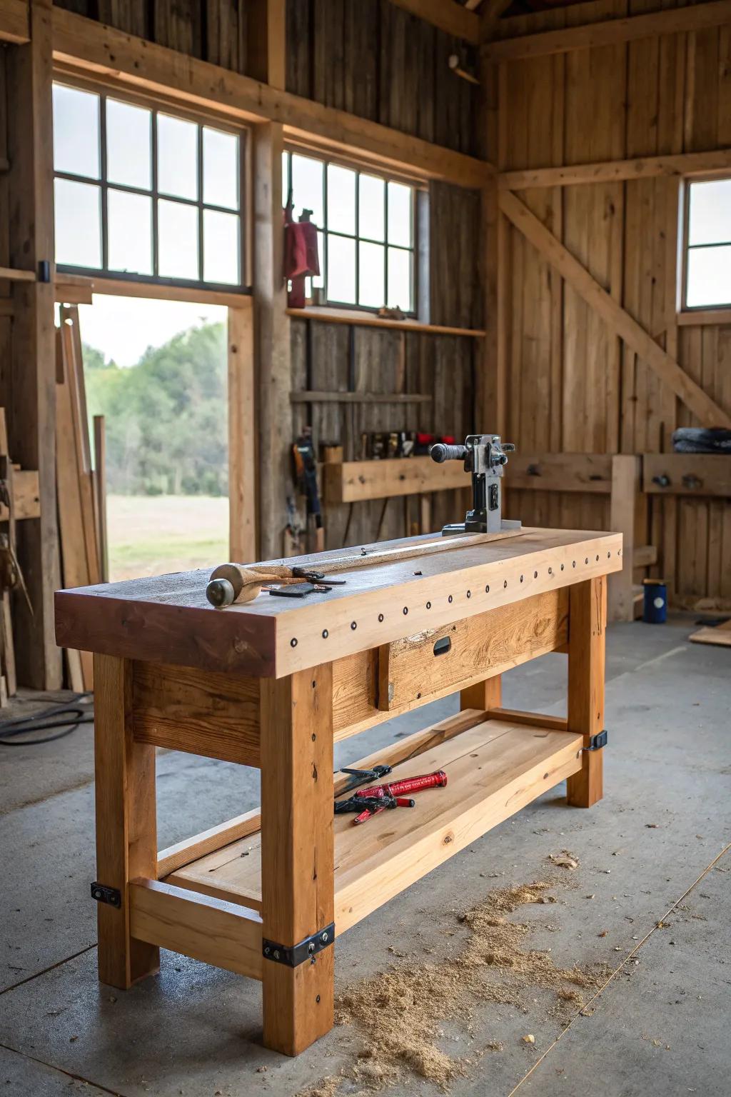 Elevate your craftsmanship with a workbench built for precision and durability.