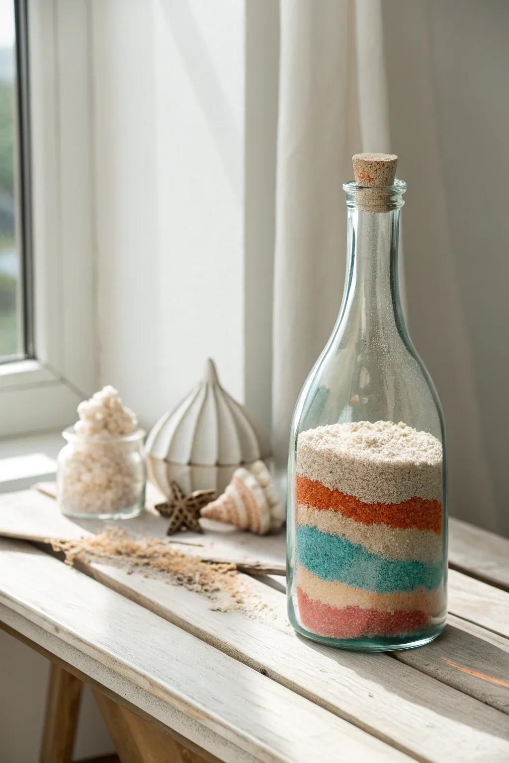 Unleash creativity: Discover the joy of DIY sand art.