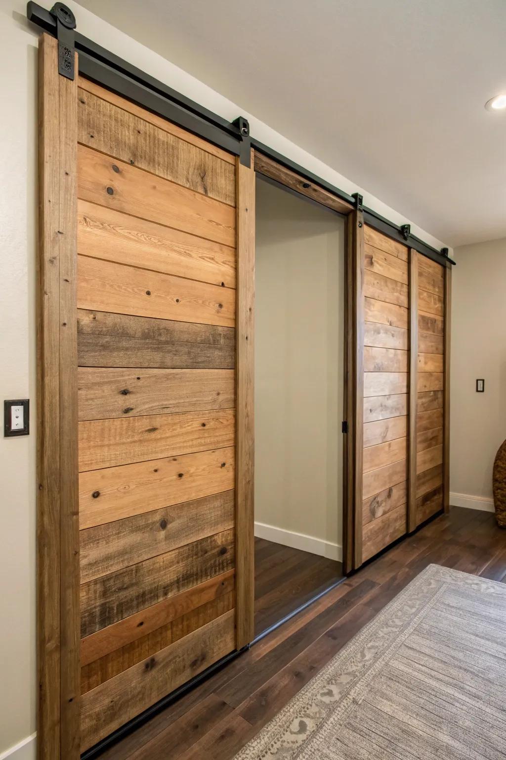 Eco-friendly doors add character and support sustainability.