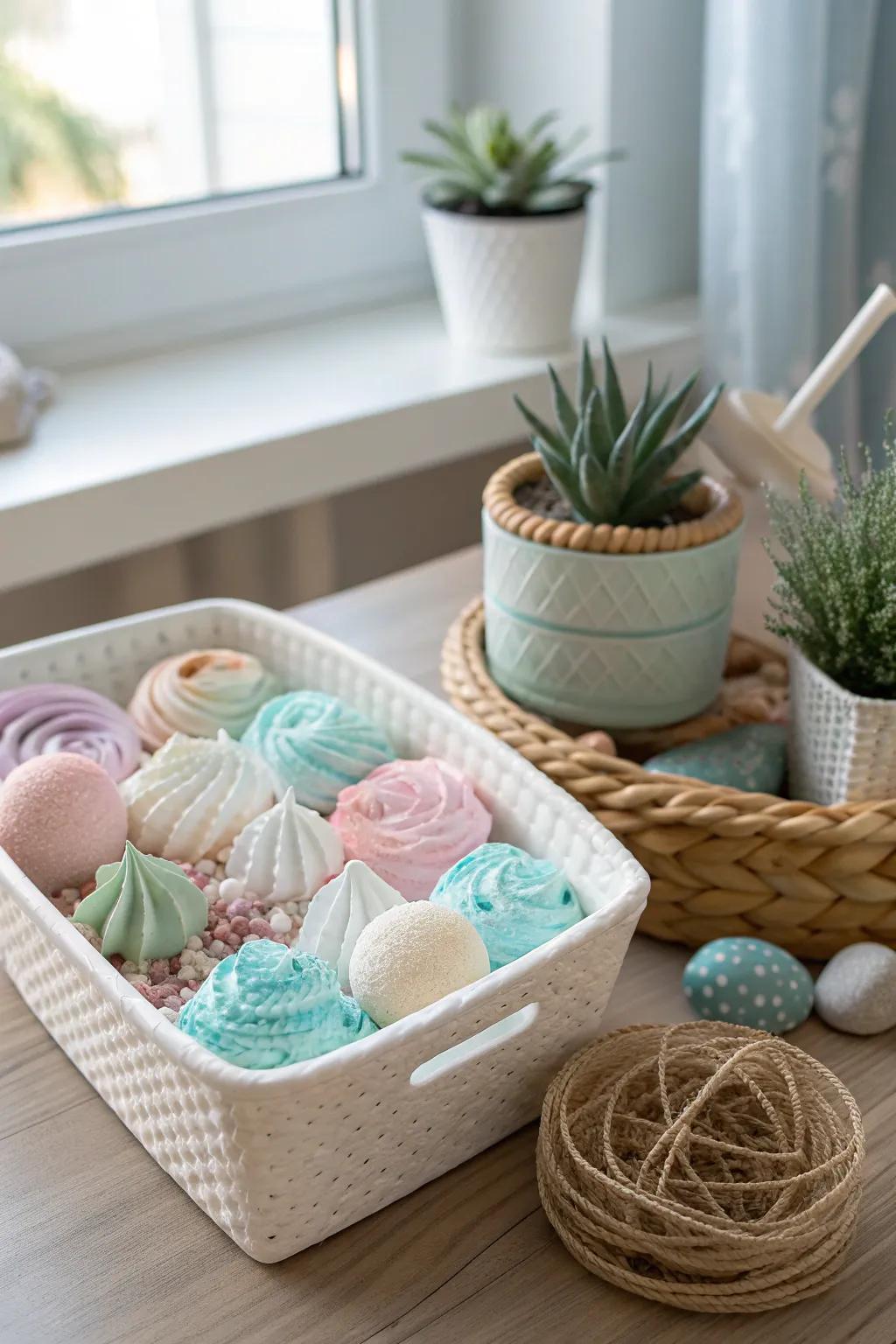 Dive into the delightful world of textures with our Slime Sensory Bin - a perfect blend of playfulness and minimalist charm.