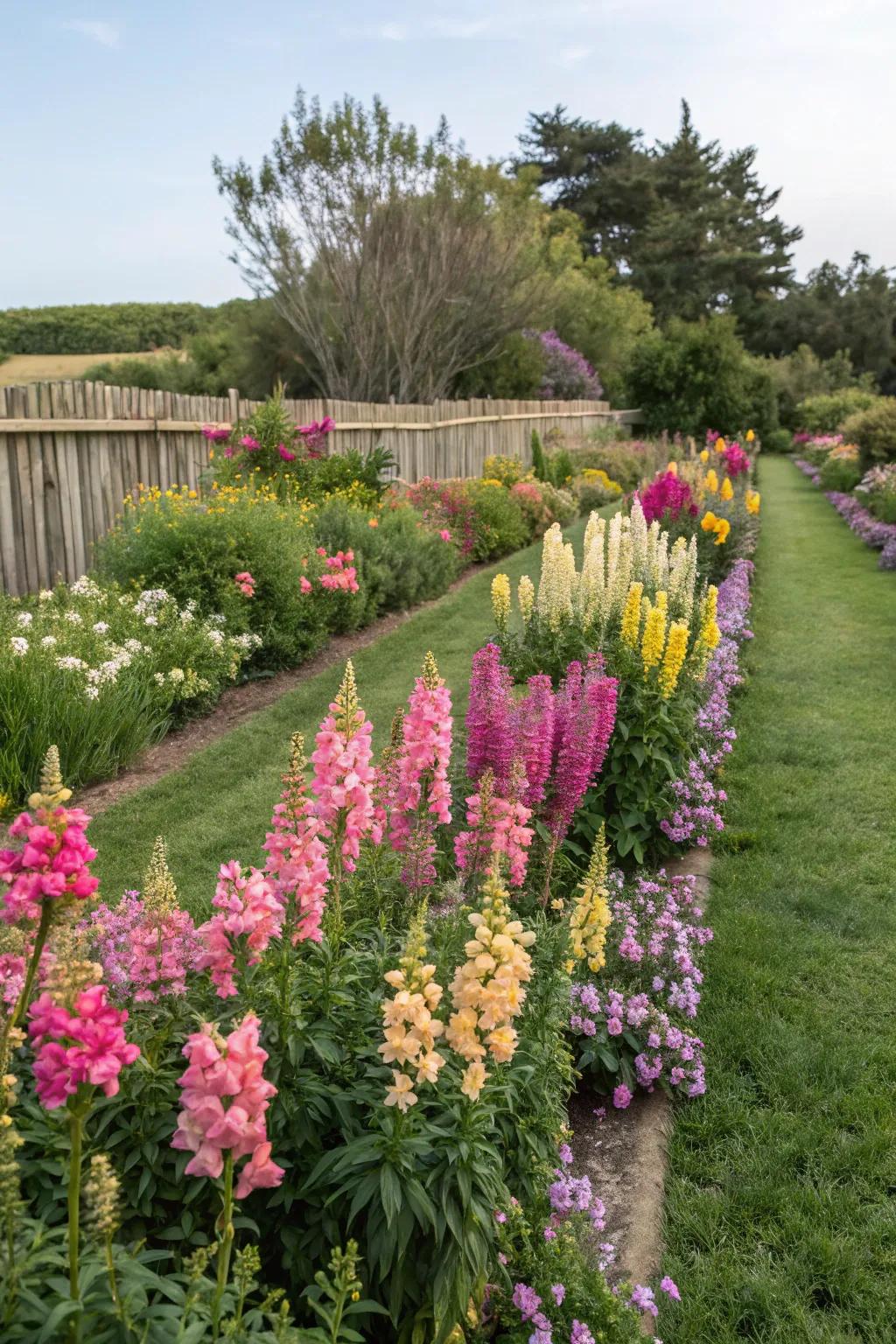 Snapdragons adapt to any season with their diverse color palette.