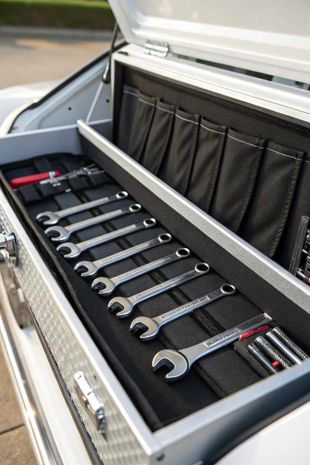 Revolutionize your toolbox organization with velcro strips—efficient, stylish, and perfect for the modern DIY enthusiast!