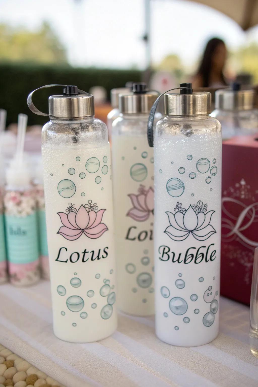 Customized water bottles for stylish hydration.