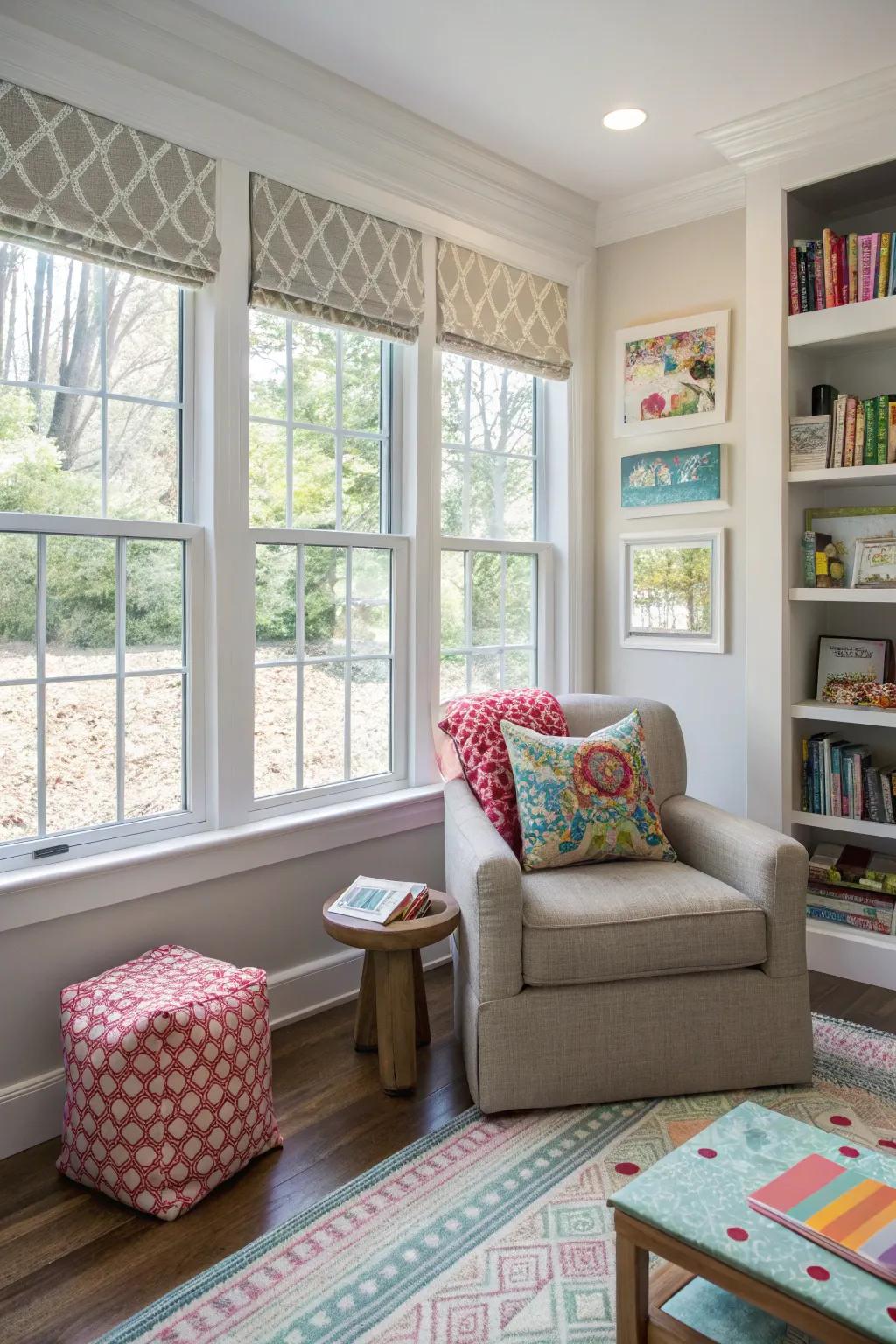 A family-friendly nook is a welcoming space for everyone in the family.