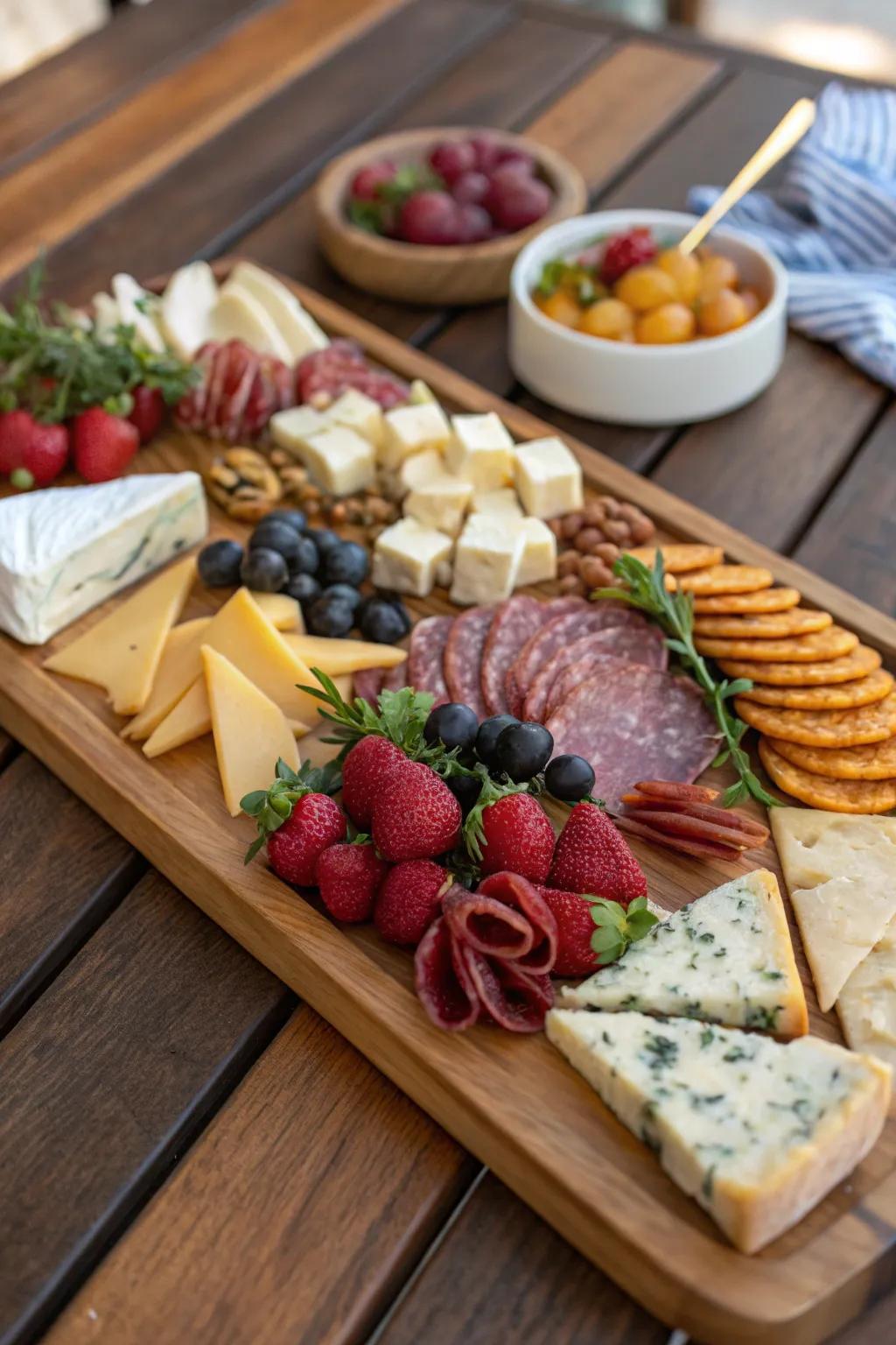 Savor gourmet flavors with a charcuterie night.