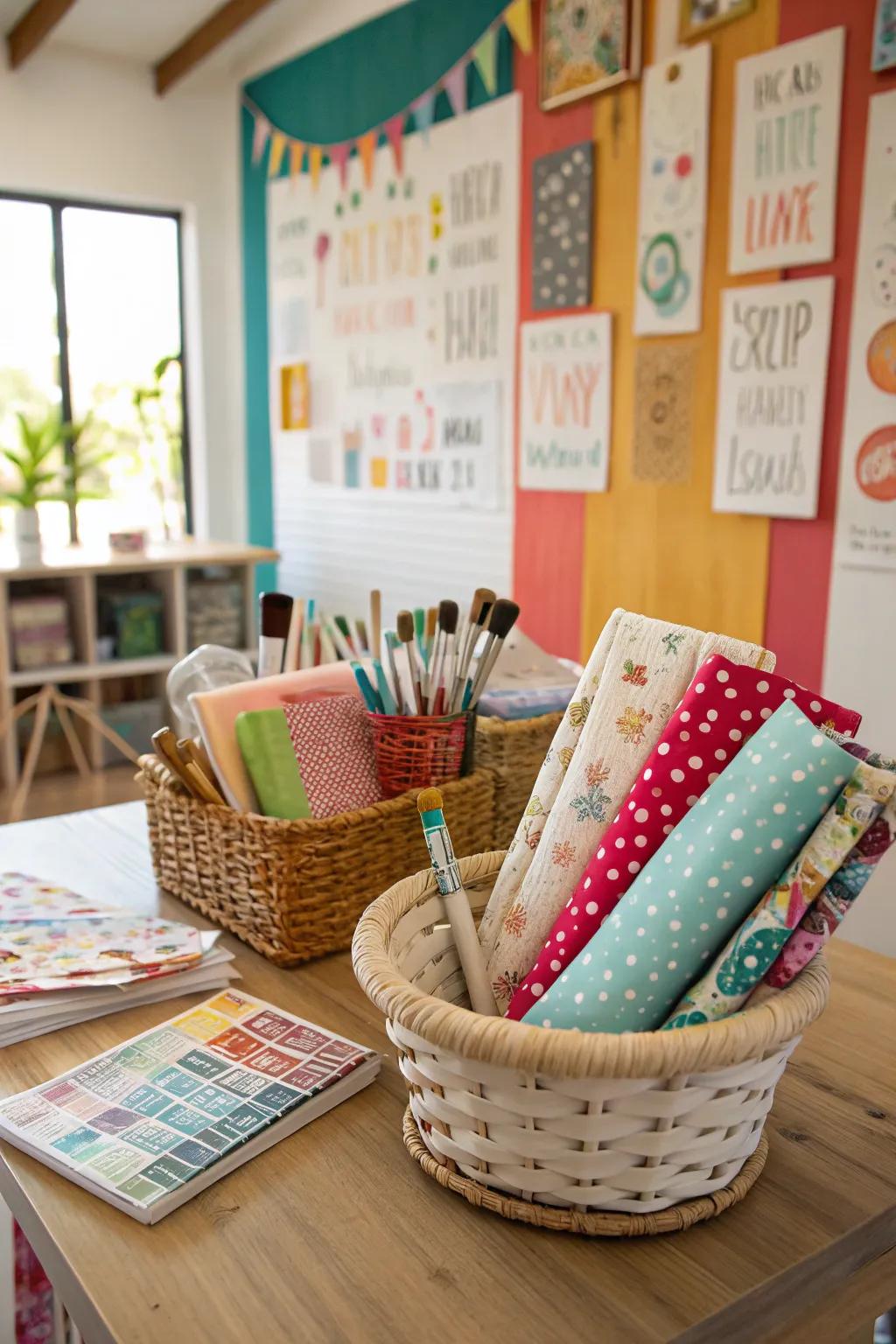 Unleash your creativity with this crafting enthusiast's haven.