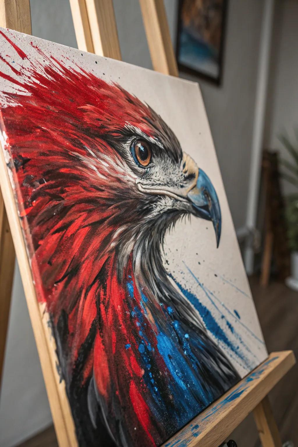 Unleash your inner artist with bold, expressive strokes that capture raw emotion.