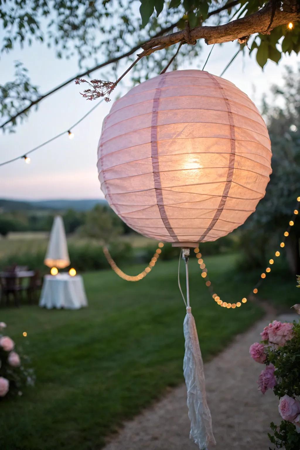 Elevate your evening with the magical glow of DIY balloon lanterns.