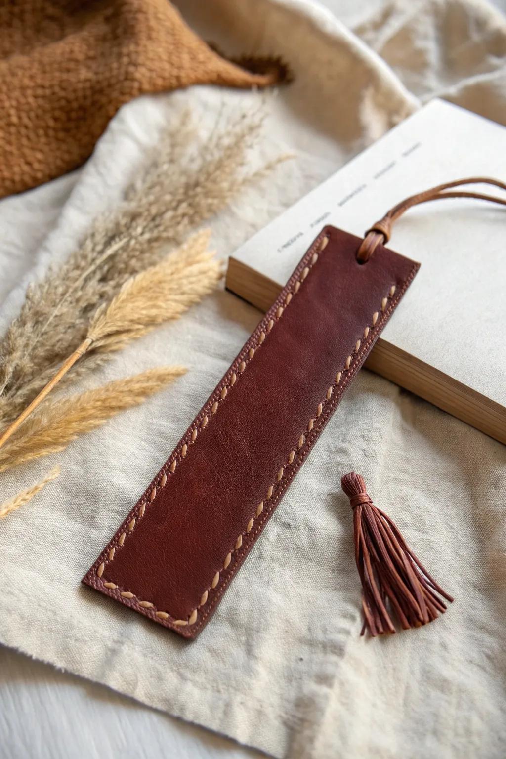 Elevate your reading experience with a touch of leather luxury. Perfect for gifting or personal indulgence.