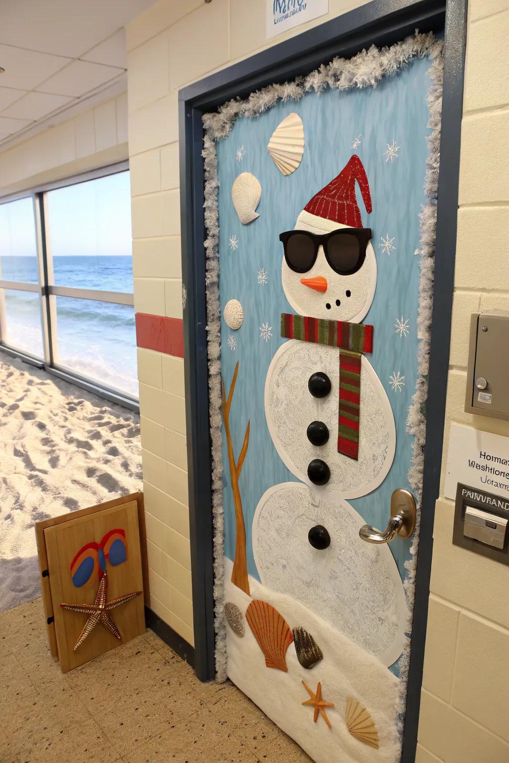 Frosty's Beach Day offers a humorous holiday twist.