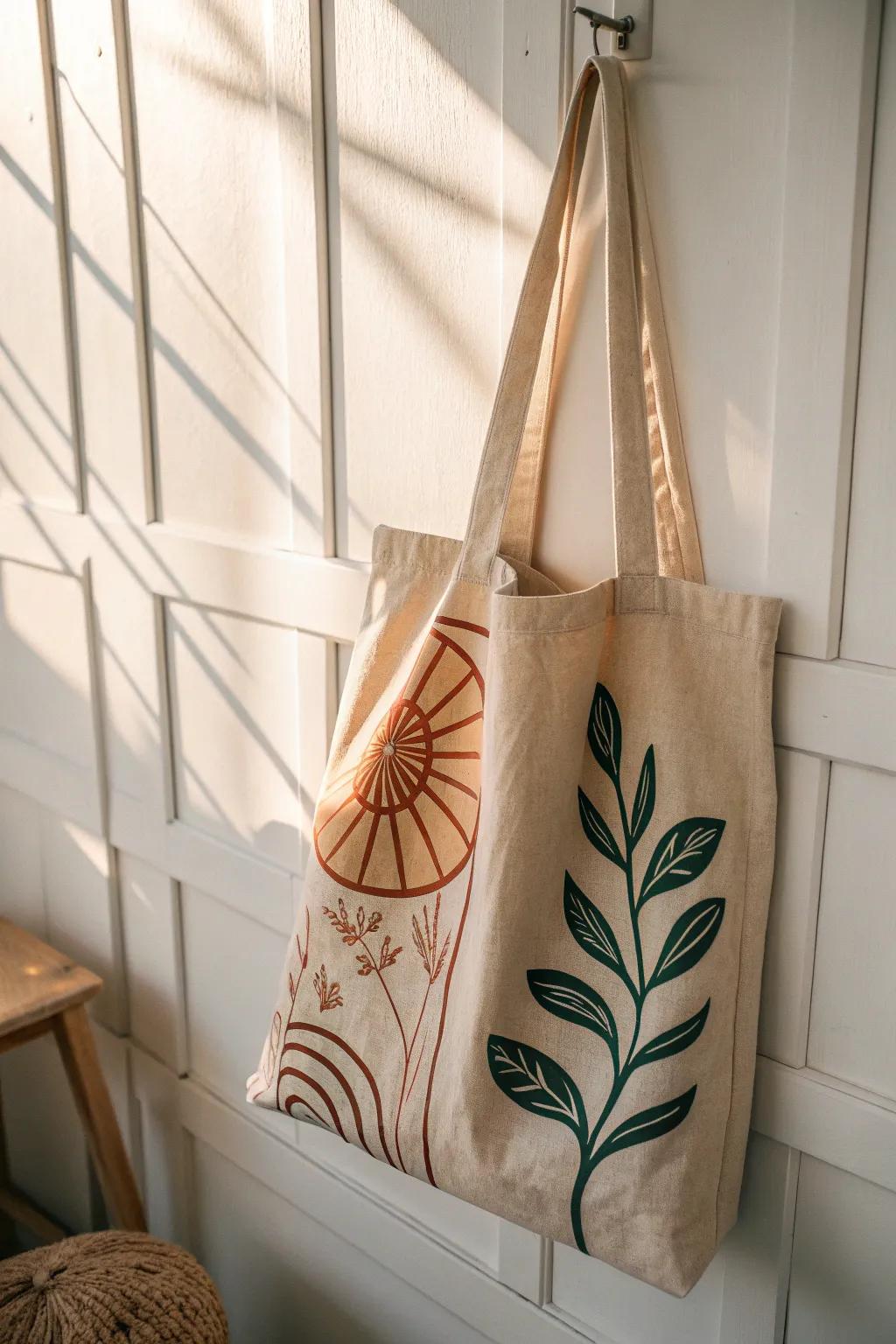 Elevate your style sustainably with our chic, eco-friendly tote bags.