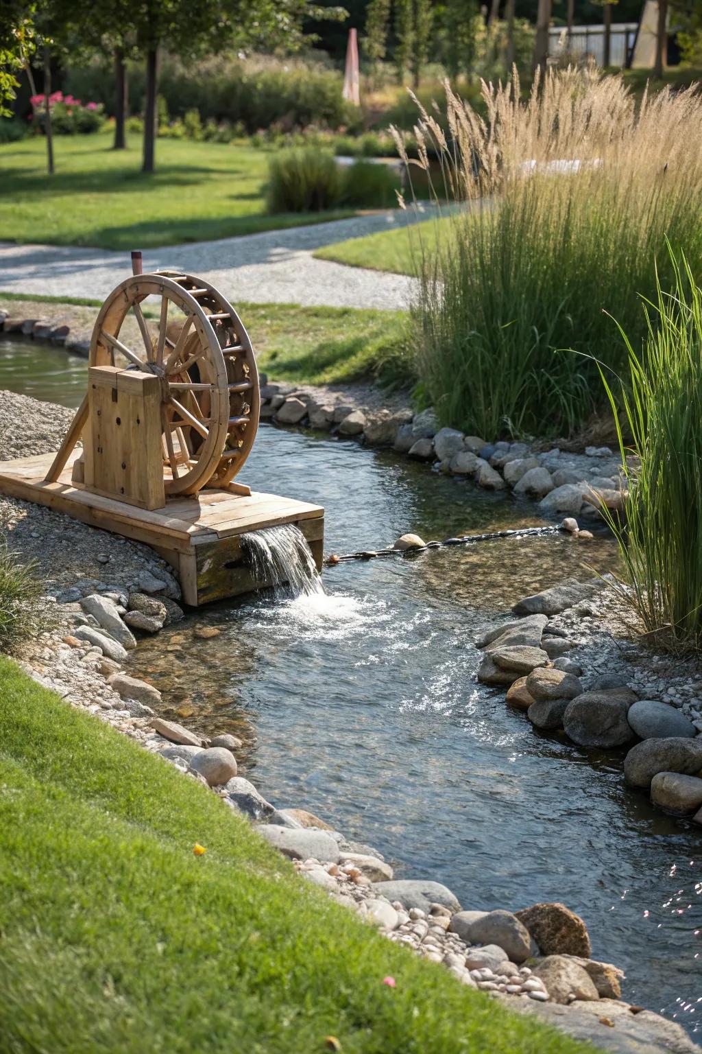 Discover endless adventures with a natural water play area that blends beauty and exploration.
