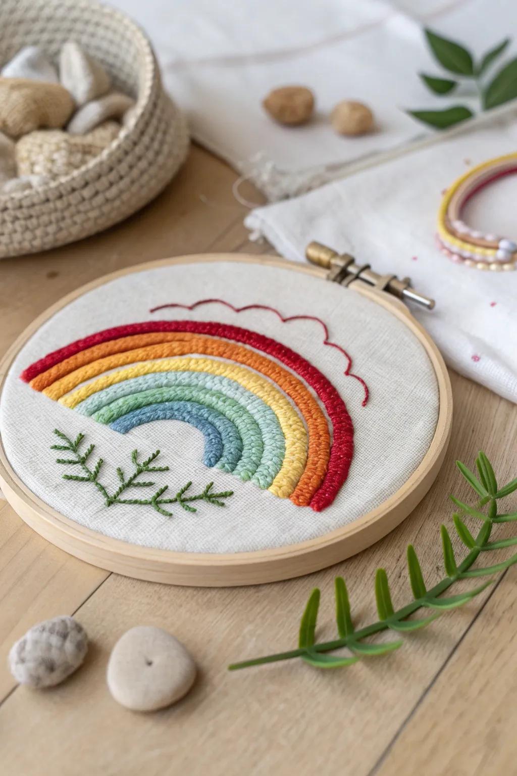 Stitch for a cause: Let your embroidery speak volumes with vibrant designs that make a difference.