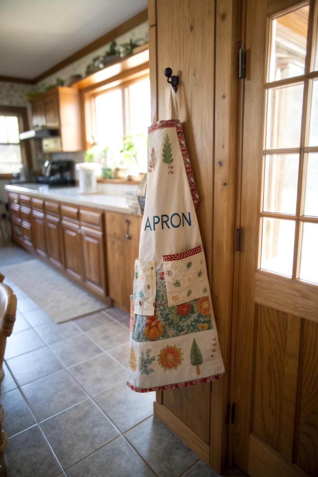 A personalized apron makes cooking even more delightful.