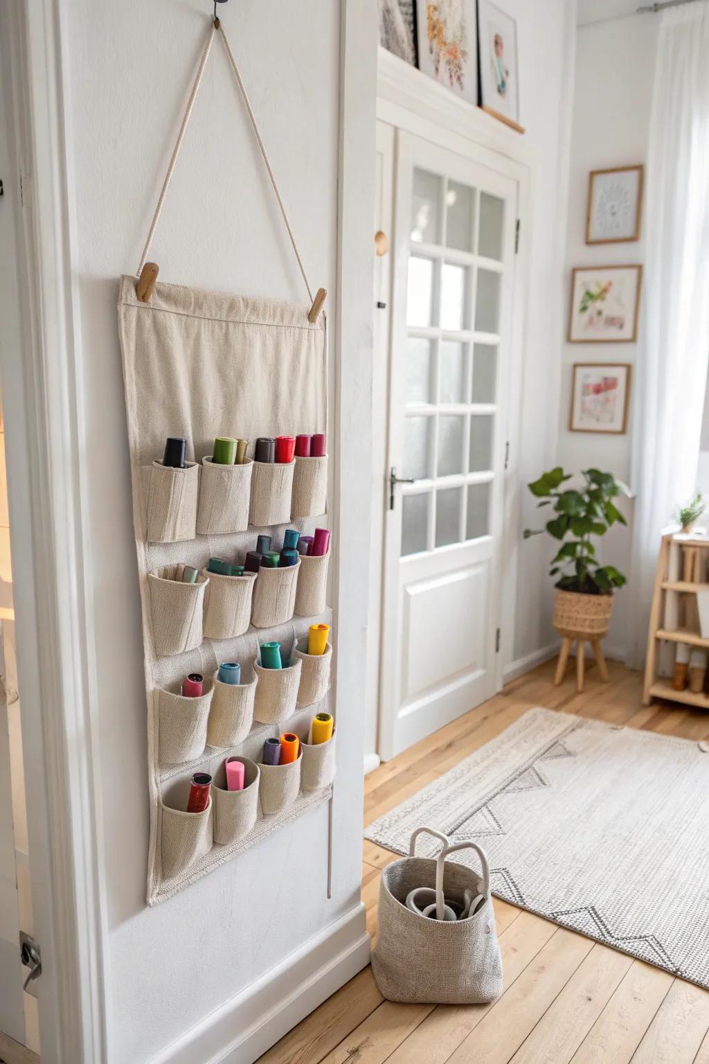 Transform your art space with this chic DIY paint tube organizer!
