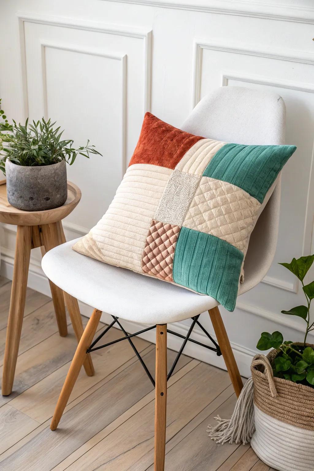 Add a touch of texture to your space with these DIY pillows, where simplicity meets bold elegance.