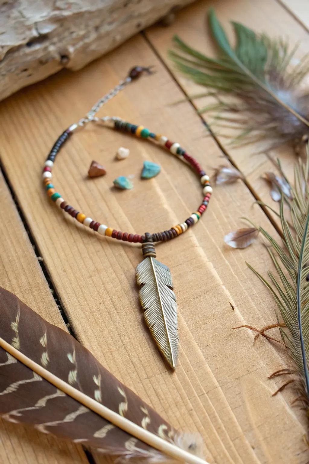 Bold and beautiful, the Arrowhead pattern stands out.