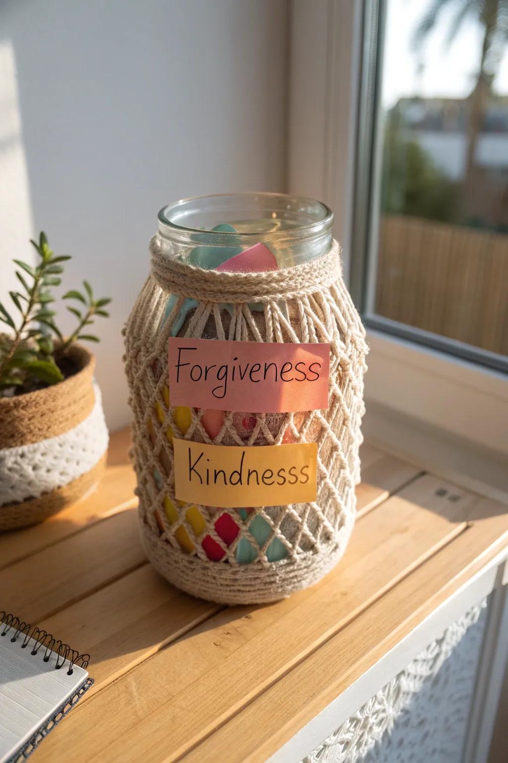 Overflowing with Kindness: A Forgiveness Jar that Inspires and Delights!