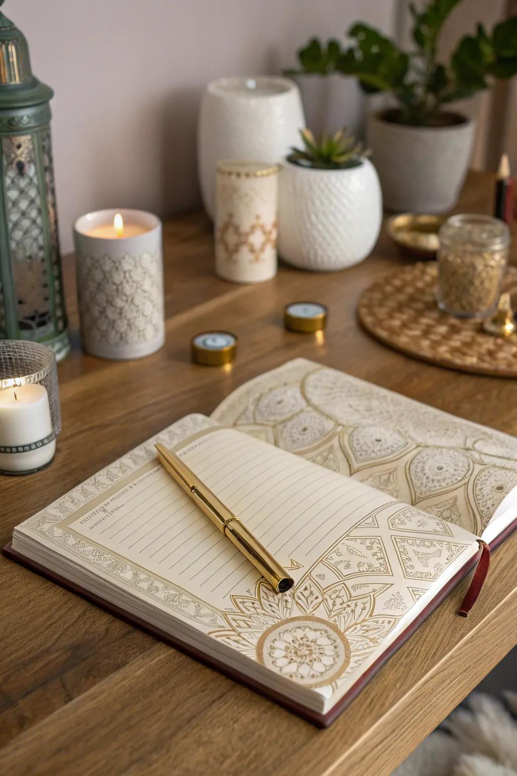 Keep life organized with a stylish journal.